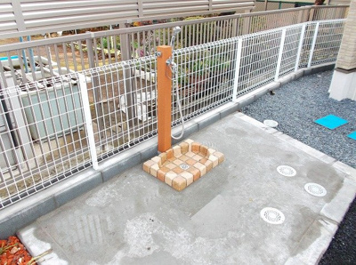 【その他共用部分】 | カーサ・ドマーニＢ | ペットの足洗い場です