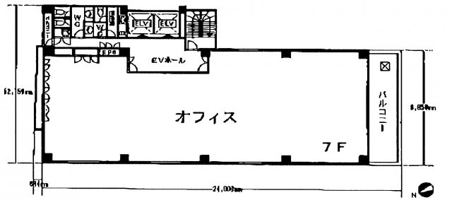 新宿第七葉山ビルの間取り