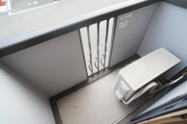 シャルマン松香園のバルコニー