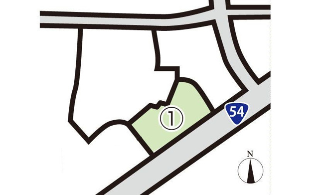 【土地図】 | 土地面積：293.57㎡の広々とした敷地です！