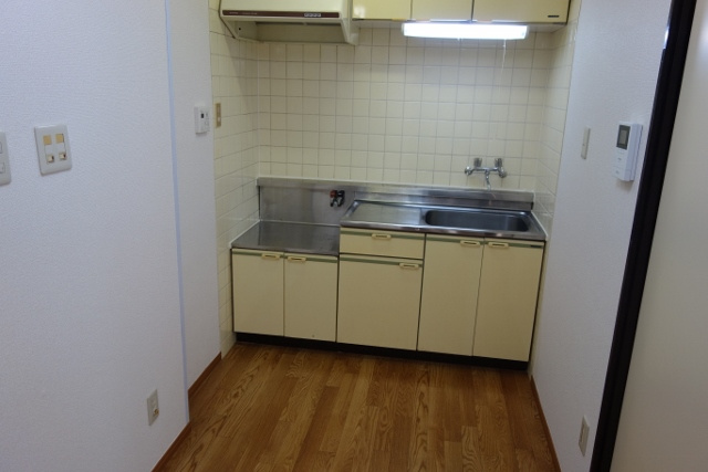 足立区足立１丁目の賃貸マンションのキッチン