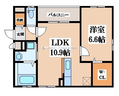 【間取り】 | ストリートアベニュー・Ｈ