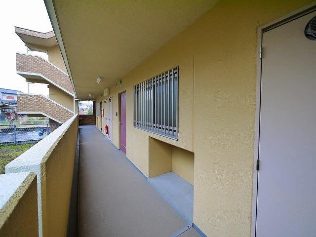 ベルデ帝塚山のエントランス