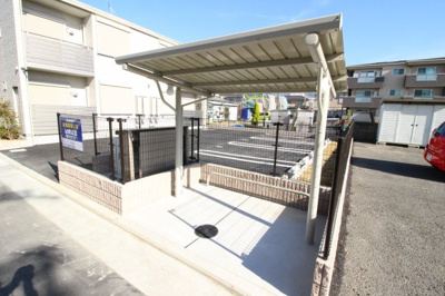 【その他共用部分】 | クレイノプレジオＡ | 屋根付き駐輪場