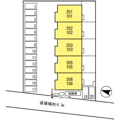 【バルコニー】 | コンフォートＭ