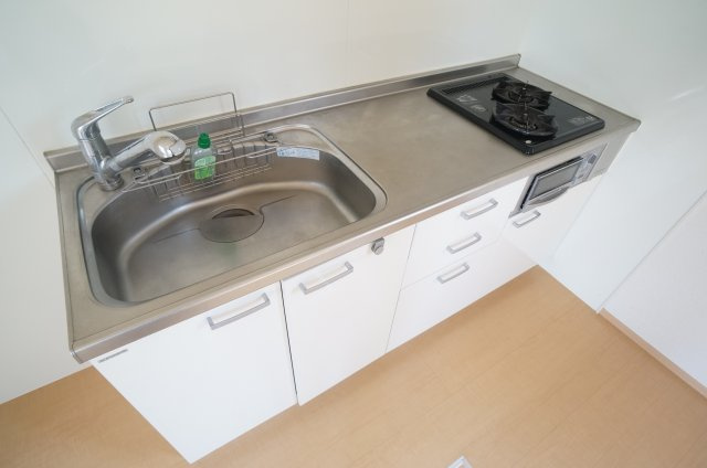 ウィルコート口谷東　B棟のキッチン