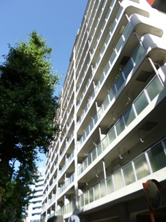 【外観】 | 売主物件！京王線「笹塚」駅より徒歩３分の好立地です。総戸数156戸。南向き！