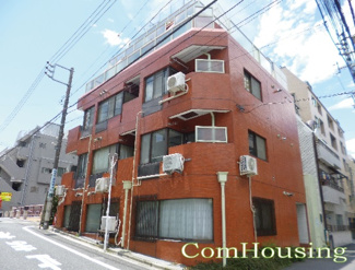 【外観】 | 茶色いタイル張りの外観です