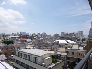 【展望】 | バルコニーから新宿方面を望む