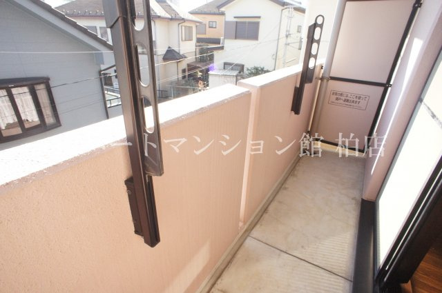 ミレニアムハイツのバルコニー