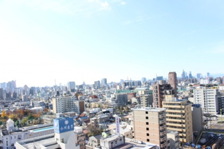 【展望】 | 遮るものがなく開放的！夜は夜景がキレイです。