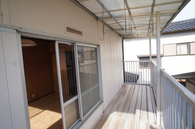 【バルコニー】 | 下井沢戸建 | 陽当たり良好なバルコニーです