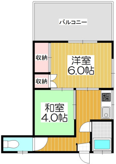 【間取り】 | 光ハイツ