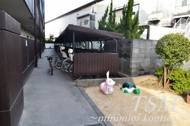 アメニティα館のその他共用部分|敷地内駐輪場