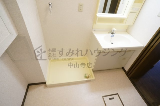 エリシオン宝塚の洗面所