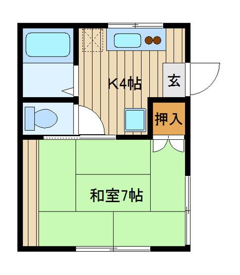 【間取り】 | コーポトキ