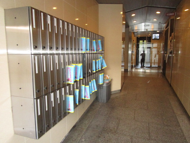 エバービューハイツのロビー