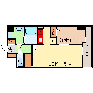 ES-Grande大阪 City Avenueの間取り