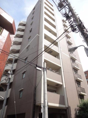 【外観】 | 日神デュオステージ浅草Ⅱ | 言問通りから１本入って見た外観