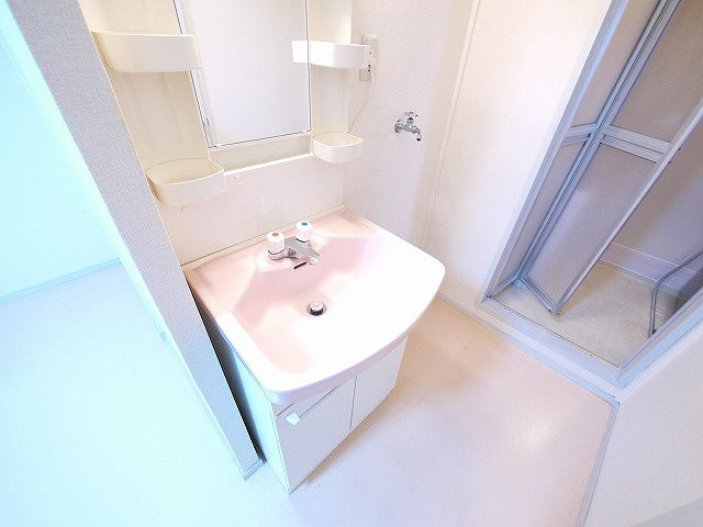 パナハイツ大宮の洗面所|スペースが確保できる洗面所です