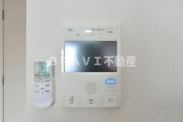 プライムアーバン御堂筋本町　BRAVI不動産のセキュリティ|【プライムアーバン御堂筋本町】モニター付きインターホンです