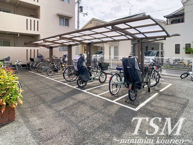 スカイガーデン萱島のその他共用部分|敷地内駐輪場