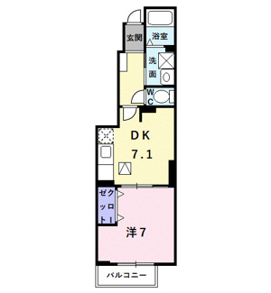 【間取り】 | エスプワールＣ