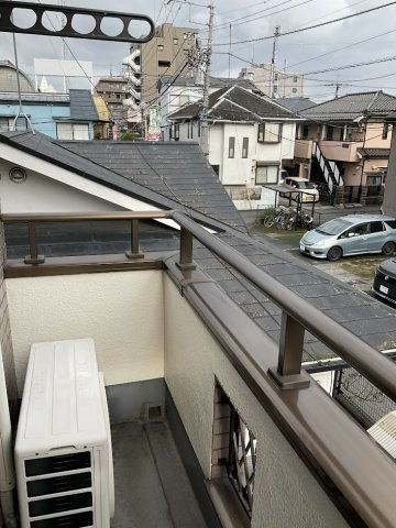 カーサ・OGIのバルコニー