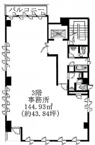富美栄ビルの間取り