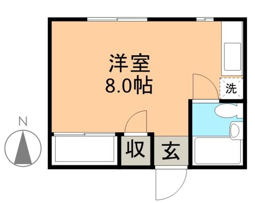 クリスティ飛鳥の間取り