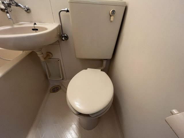 清城ハイツのトイレ