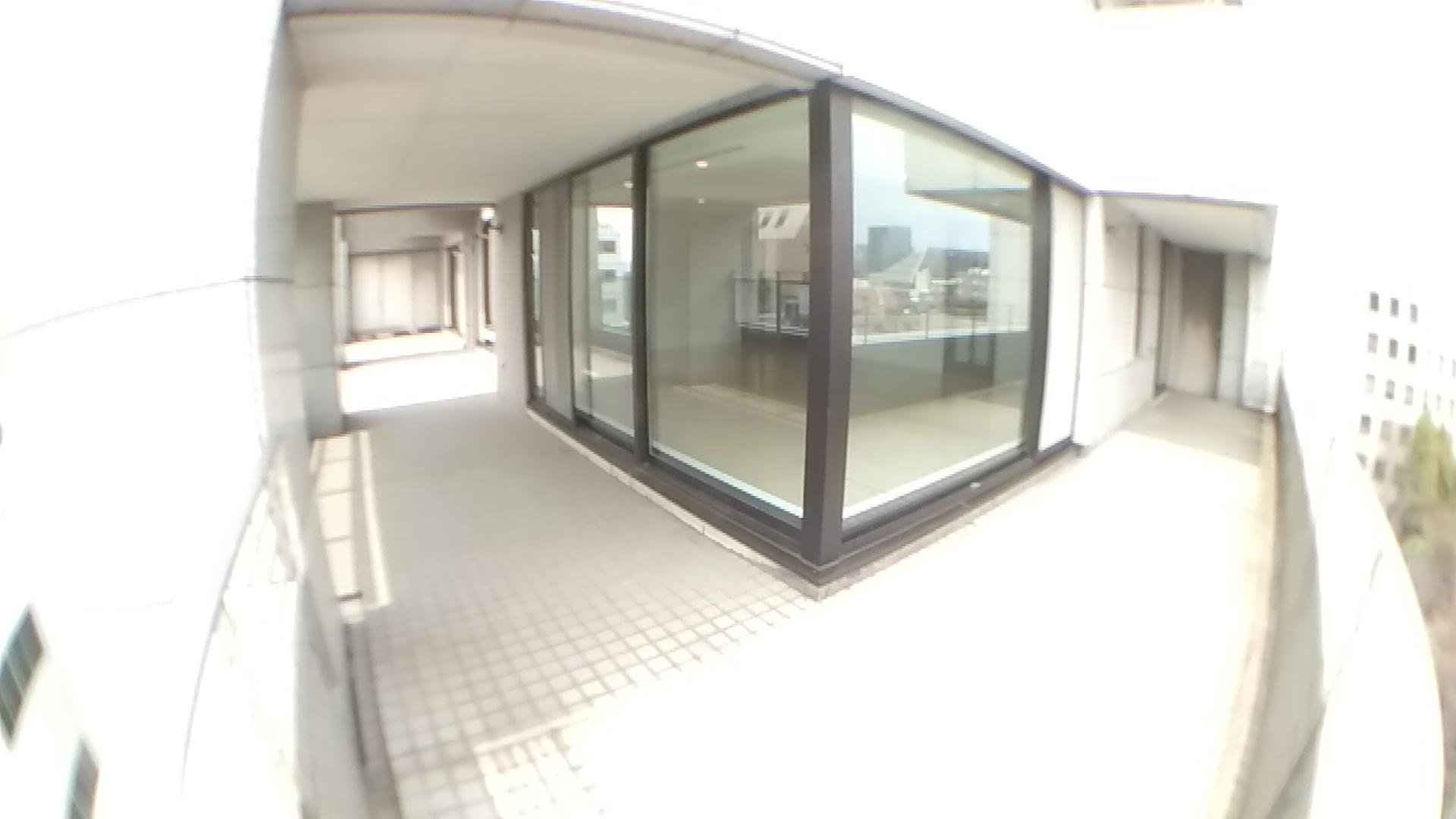 港区赤坂８丁目の賃貸マンションのバルコニー