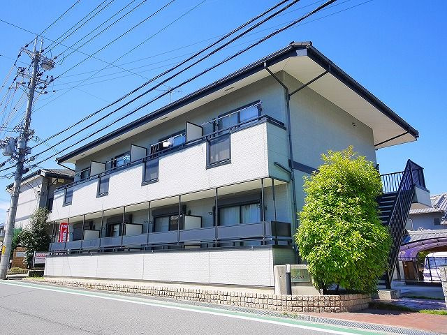 グリーンヒルズ・Fの外観|外観は落ち着いています