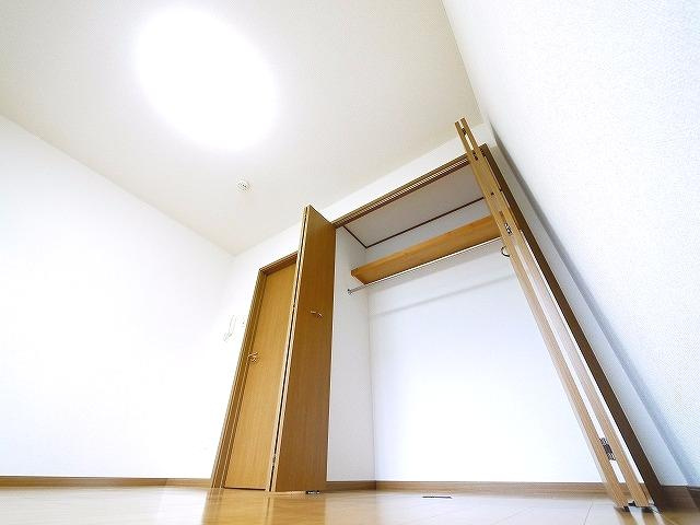 グリーンヒルズ・Fの収納|収納スペース豊富です
