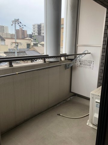 GALLERY谷町（ギャレリー谷町）　BRAVI不動産のバルコニー|【GALLERY谷町】陽当たり良好なバルコニーです