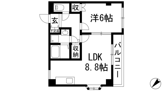 【間取り】 | ソレイユ段上