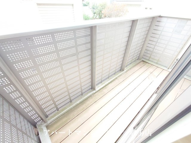 グラシューズのバルコニー