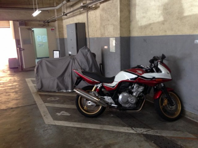 【その他共用部分】 | たまプラーザ駅前共同ビル | バイク置場