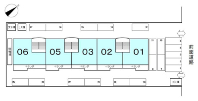 【区画図】 | メゾン唐崎