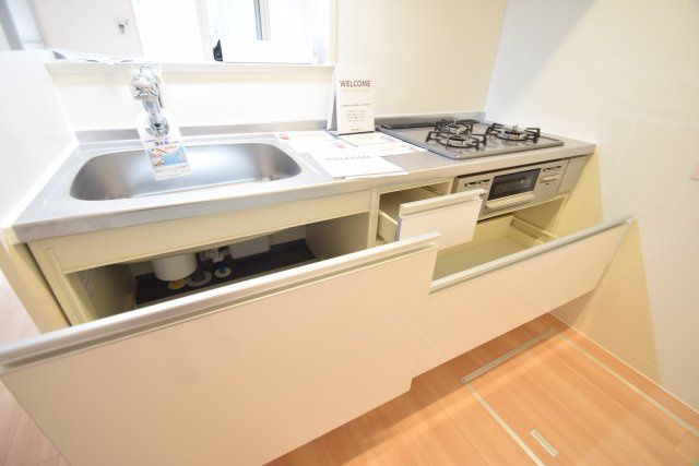 リヴェールＢのキッチン|嬉しい都市ガス