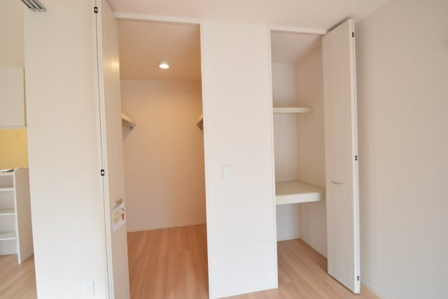 リヴェールＢの収納|収納しやすいクローゼット