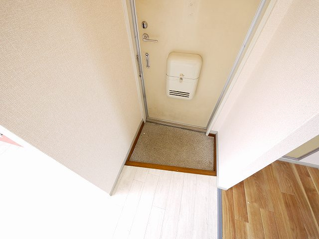 レジデンスボナール　Ⅱの玄関|ゆったりとした玄関です