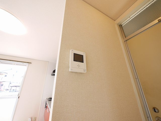 レジデンスボナール　Ⅱのセキュリティ|モニター付きインターホン