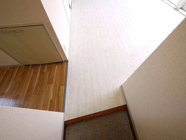 レジデンスボナール　Ⅱの玄関|収納もある玄関です