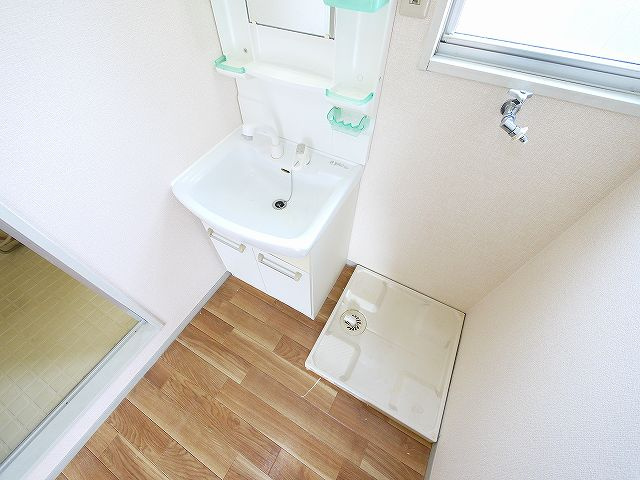 レジデンスボナール　Ⅱの洗面所|使いやすい洗面所です