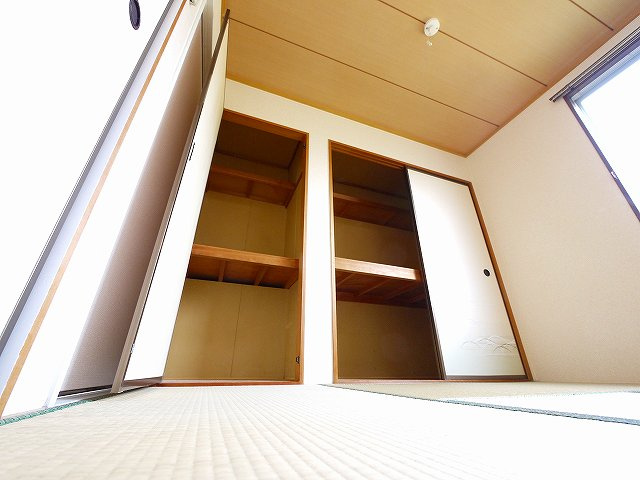 レジデンスボナール　Ⅱの収納|収納スペース豊富です