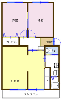 【間取り】 | レジデンス須田