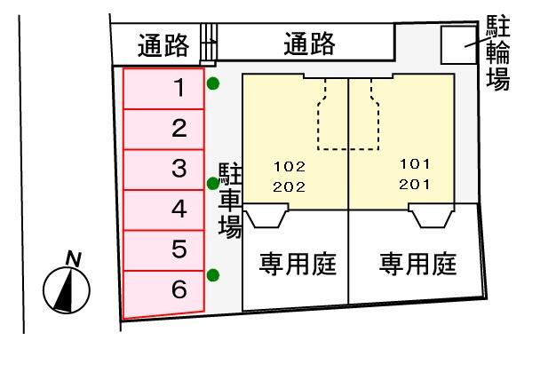 レモンハートⅡの区画図