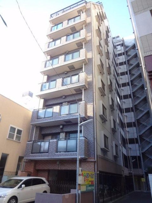 【外観】 | レジェンド日暮里Ⅱ | エントランス横から見た外観　レジェンド日暮里Ⅱ