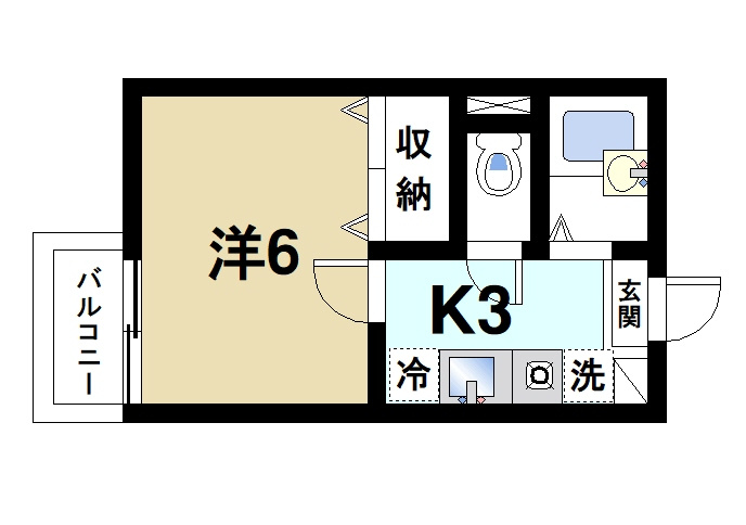 エルミタージュの間取り